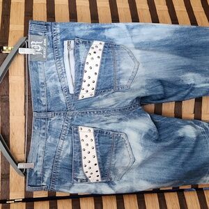 Request 42/34 stud jeans